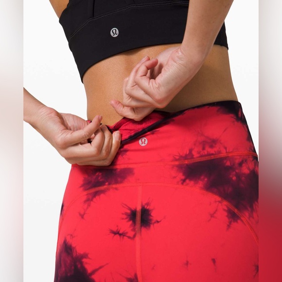 Lululemon Invigorate High-Rise Tight 25" *Wash
Tie Dye Carnation Red Black - Picture 4 of 8
